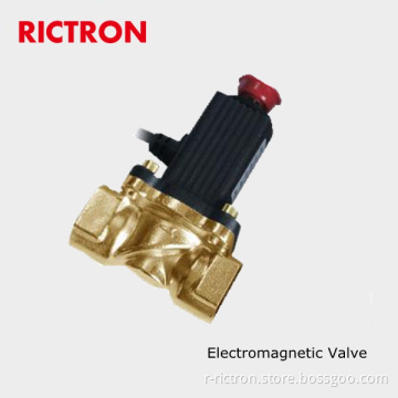 Solenoid valve connect with detector